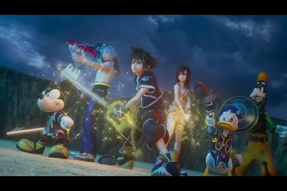 KINGDOM HEARTS IV Goofy Returns with Donald and Mickey