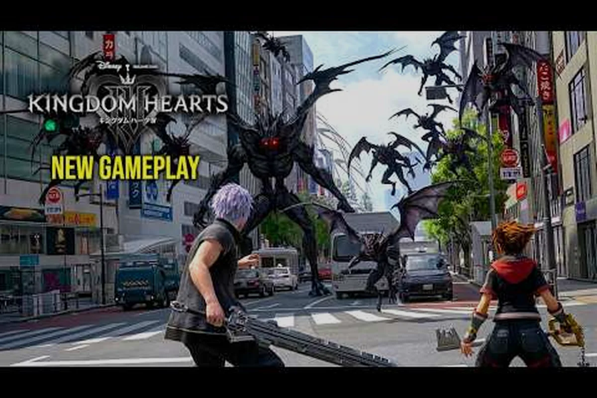 KINGDOM HEARTS IV Parkour- und Enterhaken-Manöver